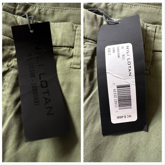 Nili Lotan Paris Pants in Camo,‎  Size 2, NWT - Picture 5 of 13